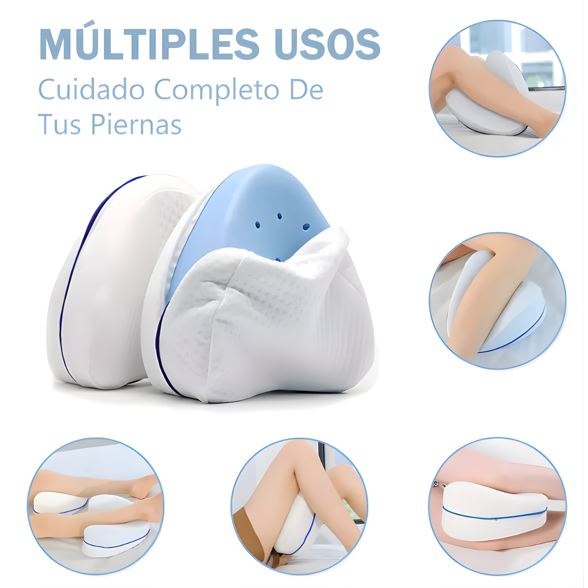 Lumbar Comfort™ – Almohada Ortopédica Inteligente