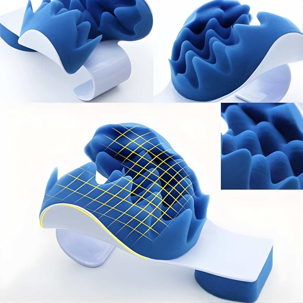 CerviComfort™ – Almohada Cervical Ortopédica Inteligente